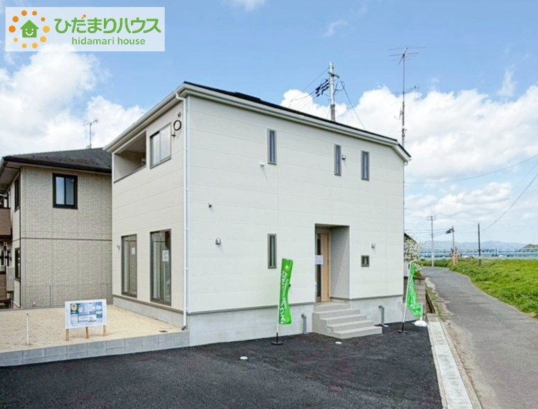 いわき市平第21　新築戸建　1号棟の外観|是非一度、ご家族そろってご内覧ください♪