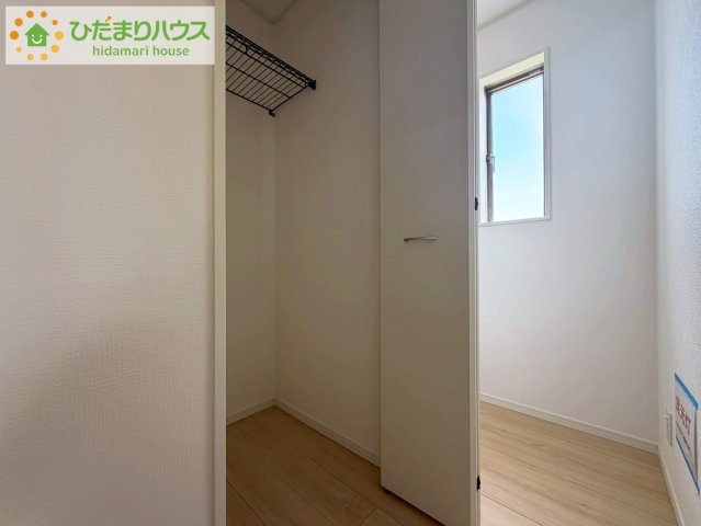 いわき市平第21　新築戸建　1号棟の収納|ハンガーパイプ付でお洋服の出し入れもラクラクです！