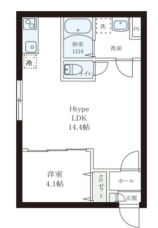 レピュア小石川レジデンスⅡの間取り