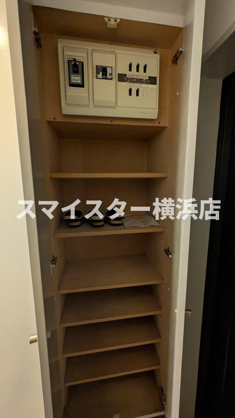 横浜市西区北軽井沢の賃貸マンションの収納