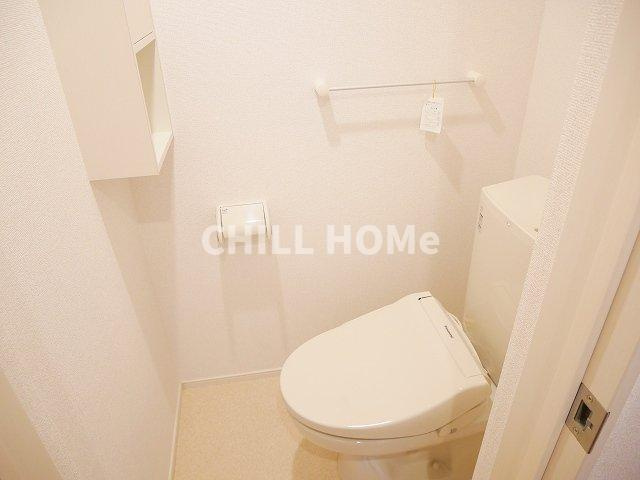 Ｃａｓａ・ひまわりのトイレ|当社、チルホームのHPもご覧ください(^^)/物件情報多数♪