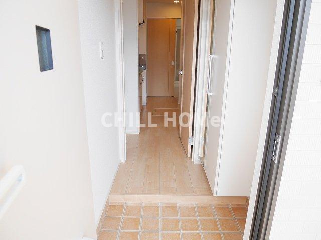 Ｃａｓａ・ひまわりの玄関|当社、チルホームのHPもご覧ください(^^)/物件情報多数♪