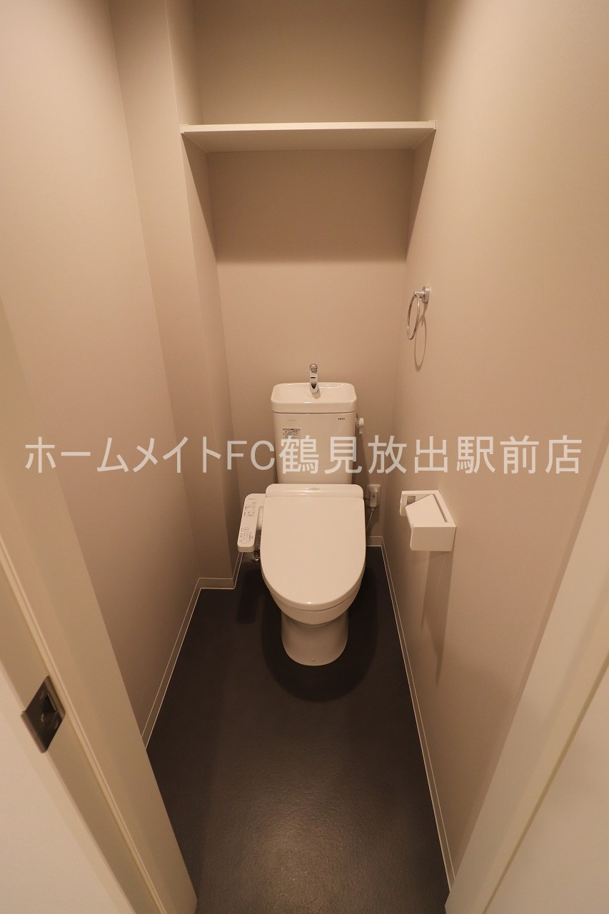 東大阪市森河内西１丁目のアパートのトイレ
