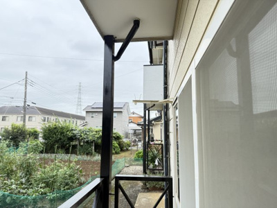 【設備】 | フラワーハイツ | 屋外物干し