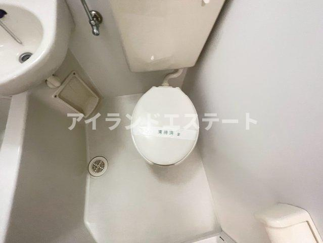 グランピエール　角部屋　陽当たり良好　ネット無料のトイレ