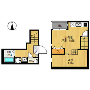 RIZEST レガーロ東照宮の間取り