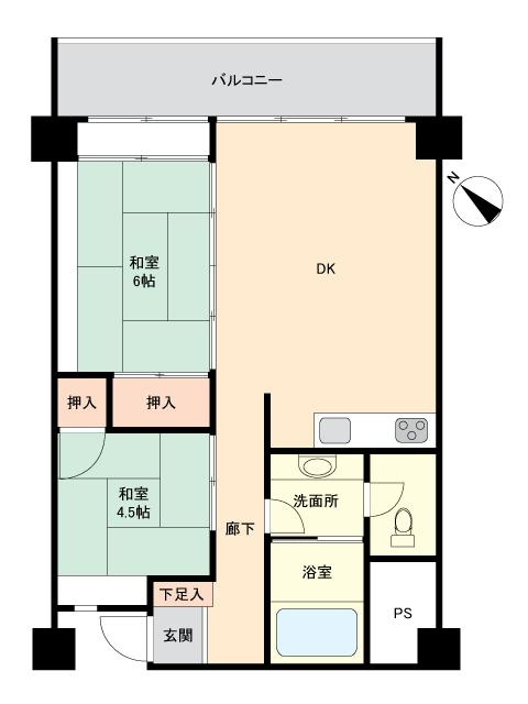 熱海ハイプラザの間取り
