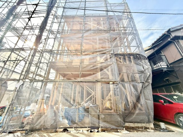 北区田端6丁目　新築戸建の外観|2026.04.20撮影

現地ご見学希望・資料請求などお気軽にお問い合わせ下さい！
03-5990-5201