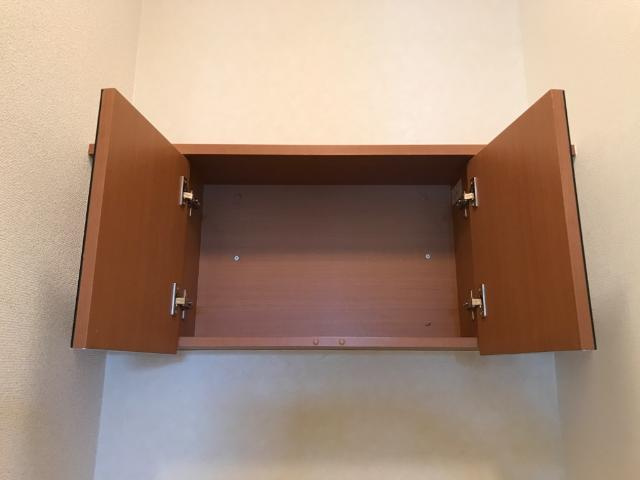 フリーダム新白河の収納|トイレ収納