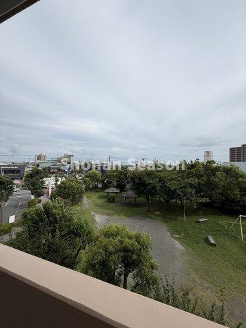 【現地画像あり】ダイアパレスエクシード茅ヶ崎の展望|3階部分からの眺望です。