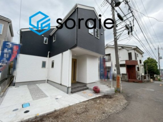 所沢市久米3期 全２棟 新築戸建　1号棟　Fitの外観|令和8年6月5日撮影。
