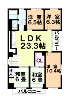 【間取り】 | 愛宕山ハイリビング