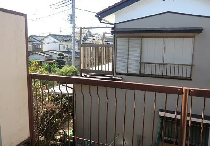相模原市中央区陽光台６丁目のアパートの展望