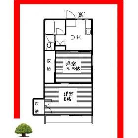 相模原市中央区陽光台６丁目のアパート