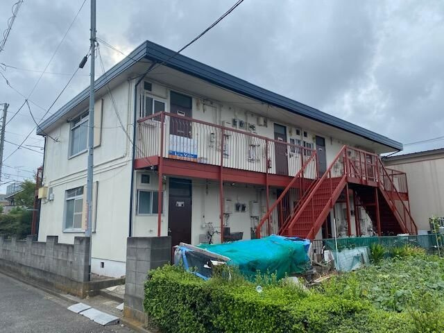 相模原市中央区陽光台６丁目のアパートの外観