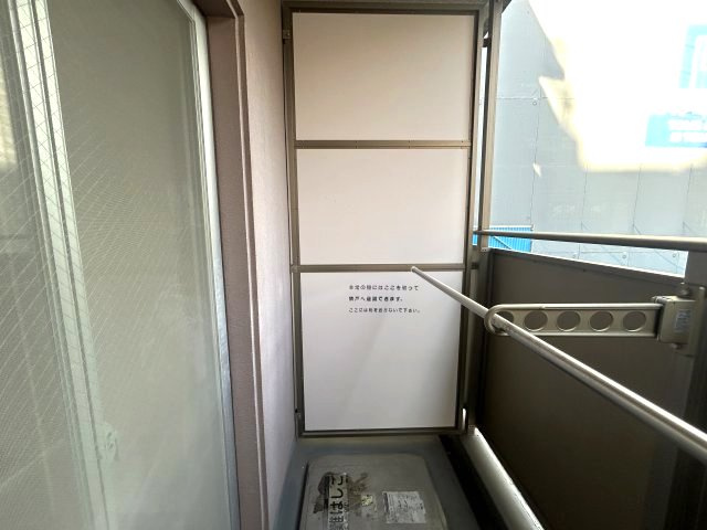 インプルーブ三宮イーストのバルコニー