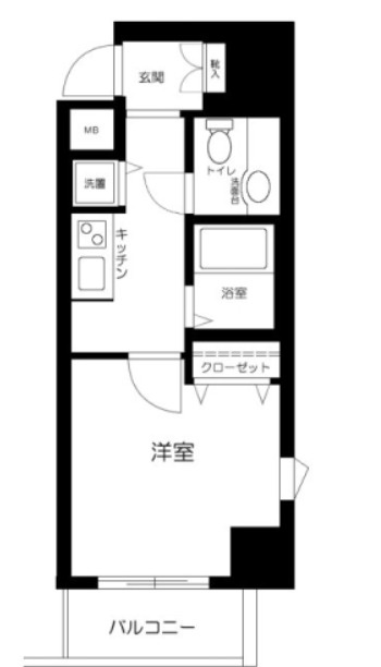 メゾン・ド・ヴィレ本駒込の間取り
