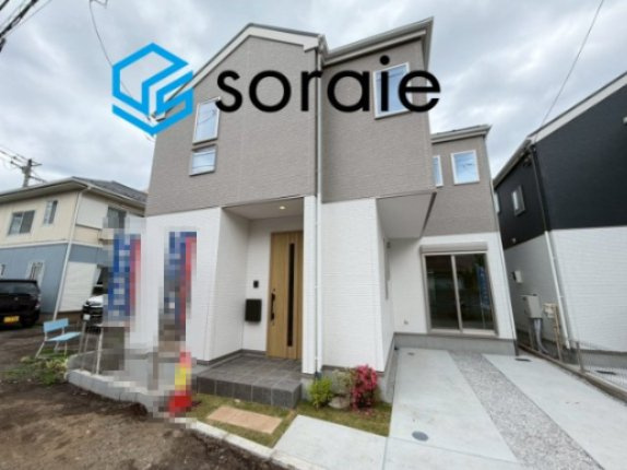 所沢市久米3期 全２棟 新築戸建　2号棟　Fitの外観|令和8年6月5日撮影。