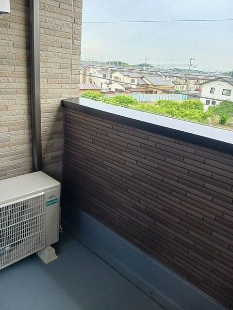 パーシモンＮのバルコニー