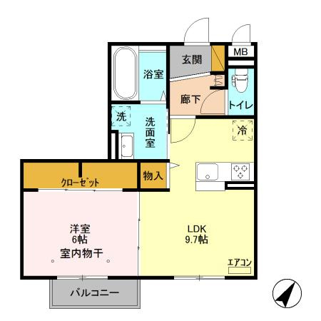 モアニおおたかの間取り