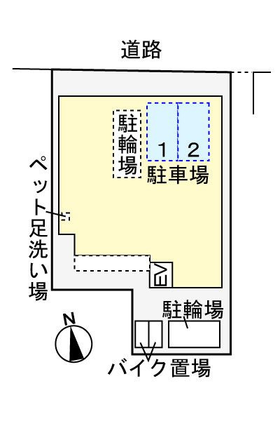 サンセリテ東京の区画図