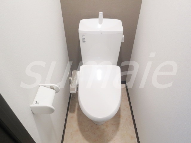 アクシス上十条のトイレ|嬉しいウォシュレット付トイレです！