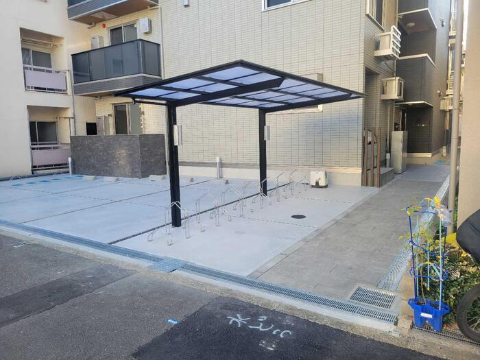 D-ROOM文の里のその他共用部分|D-ROOM文の里　駐輪場