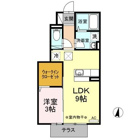 シャンクレールの間取り