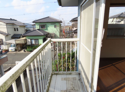 【バルコニー】 | 福岡県糟屋郡宇美町ゆりが丘6丁目