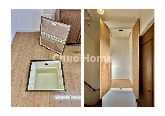 葛飾区西水元6丁目中古住宅の収納|床下収納・階段上収納