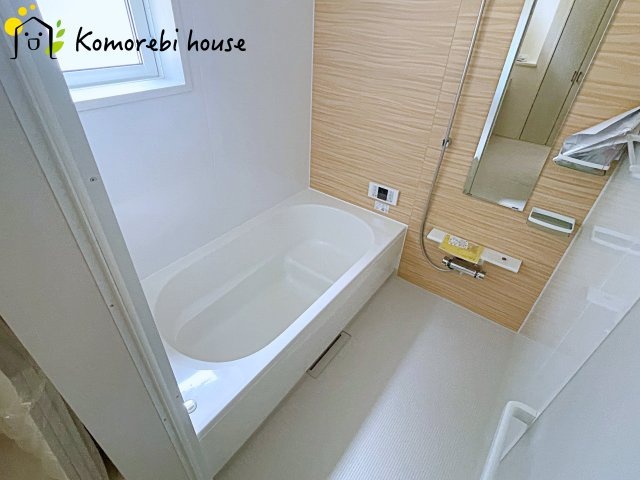 鴻巣市吹上本町2丁目　新築一戸建て　ブルーミングガーデン　01の浴室|ゆったり過ごせるお風呂です