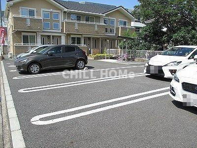 フェリーチェⅡの駐車場|当社、チルホームのHPもご覧ください(^^)/物件情報多数♪