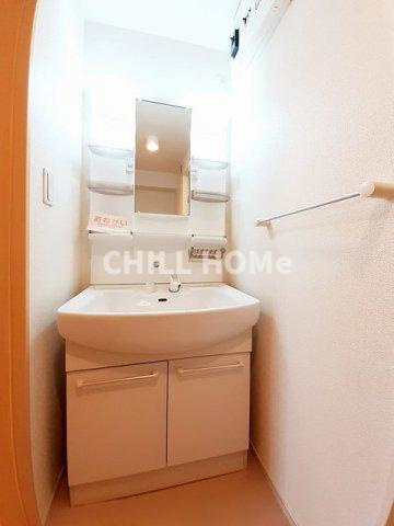 フェリーチェⅡの洗面所|当社、チルホームのHPもご覧ください(^^)/物件情報多数♪