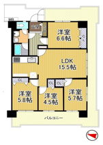 千舟リバーサイドヴィラＤ棟の画像