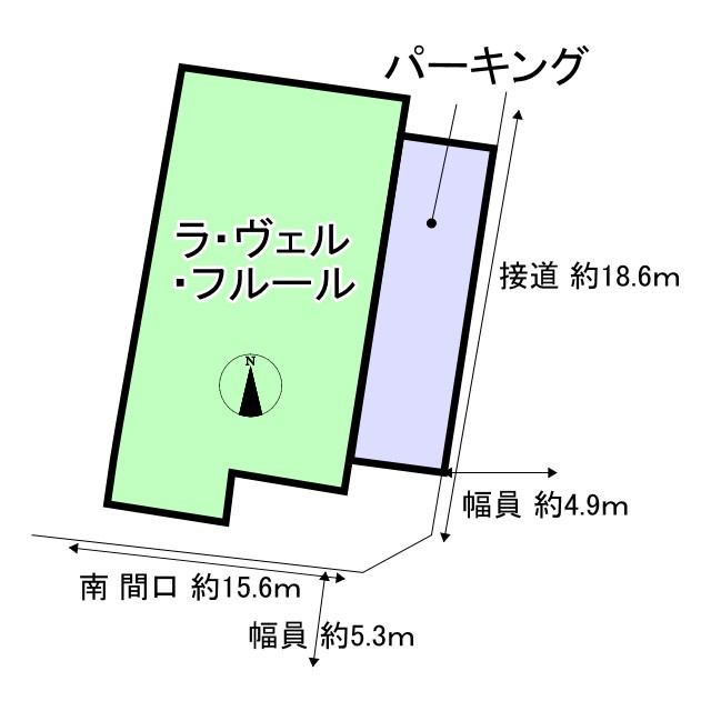 ラ・ヴィル・フルールの地図