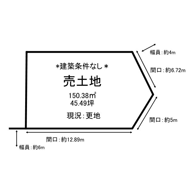 風まち吉方分譲地の土地図