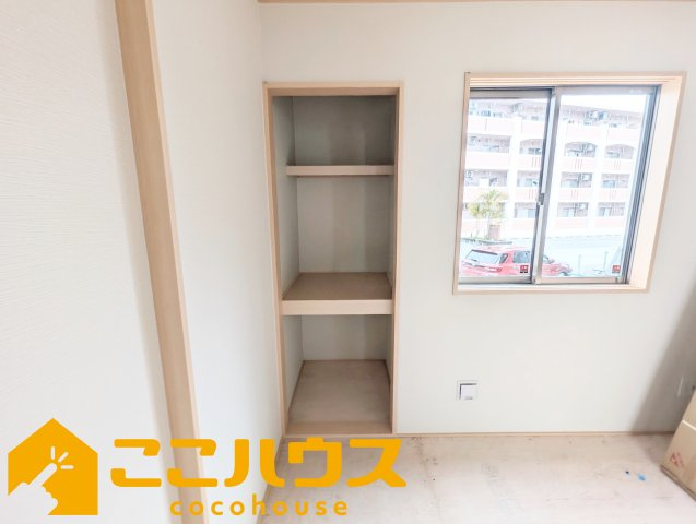 名護市宇茂佐1556番　新築戸建て　全7棟　A号棟の収納|和室4.5帖