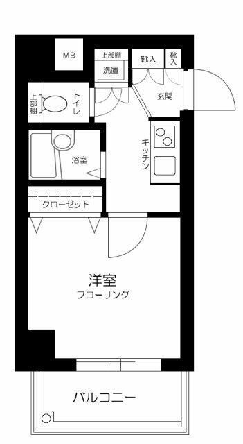 ミリオンガーデン早稲田の間取り