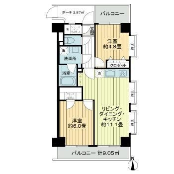 NICアーバンハイム木場公園の間取り