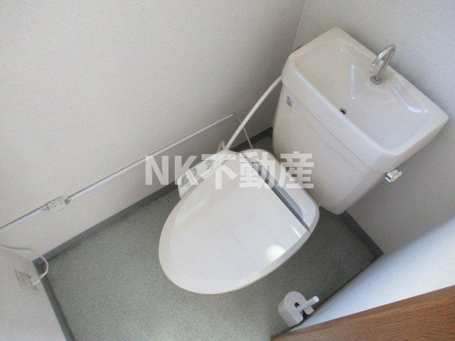 【トイレ】 | 御厨東店舗（八戸ノ里賃貸） | トイレもきれいです
