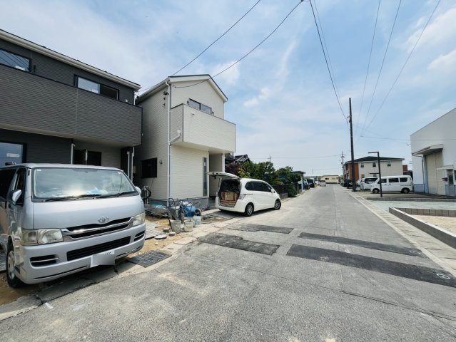 大府市東新町六丁目391番の一部『仲介手数料無料』新築一戸建て・建売の前面道路含む現地写真