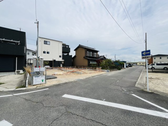 大府市東新町六丁目391番の一部『仲介手数料無料』新築戸建ての前面道路含む現地写真