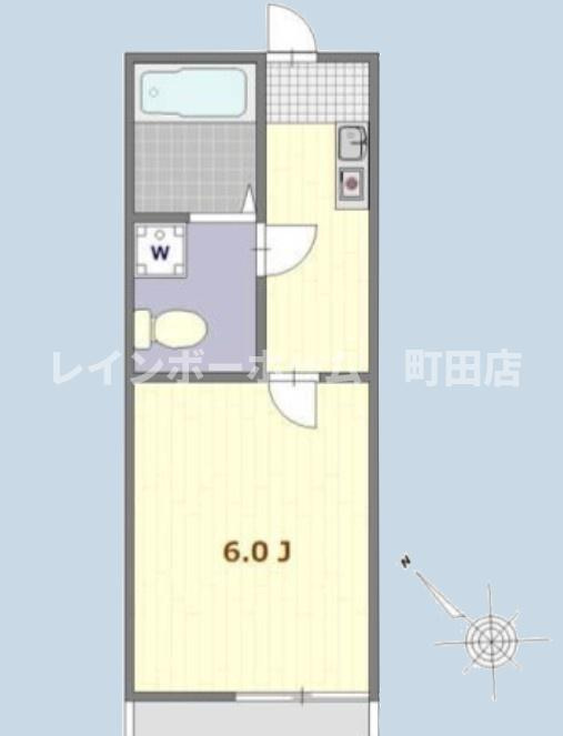 GRANZA中央林間※初期費用分割あと払いサービス利用可能物件の間取り