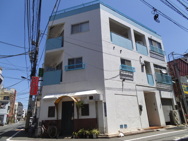 川田ビルの外観|日当たりも良好！