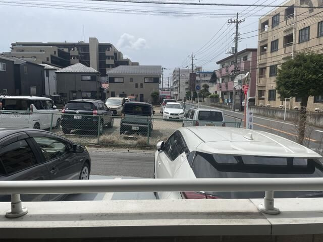 松戸市胡録台のアパートの展望