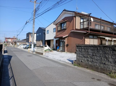 【前面道路含む現地写真】 | 深谷市桜ケ丘　1200万　土地