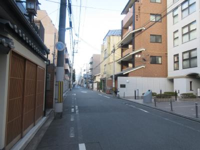 ライオンズマンション二条城東の周辺|前面道路