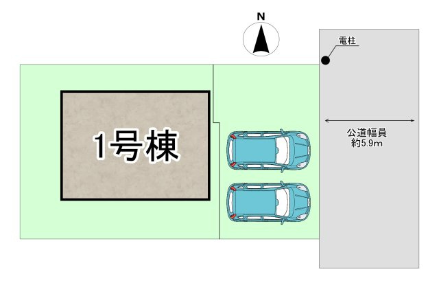 三木市志染町東自由が丘　第7の区画図