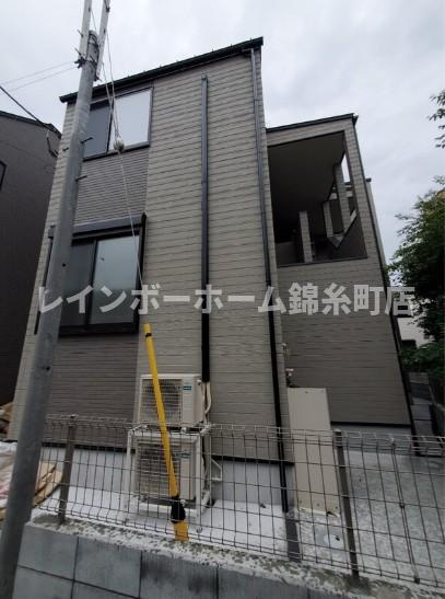 足立区中川２丁目のアパートの外観