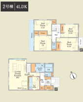 日野市日野本町３丁目　全３棟　2号棟　仲介手数料無料の画像